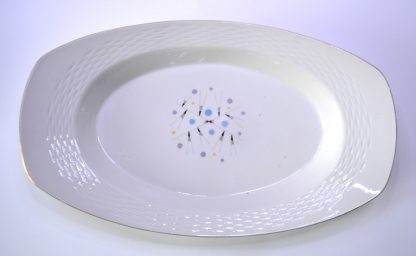 Oválná porcelánová mísa - dekor Brusel - zn. Dolní Chodov