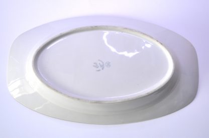 Oválná porcelánová mísa - dekor Brusel - zn. Dolní Chodov - Image 3