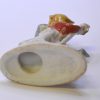Stará porcelánová soška - Chlapec s kytkou a ranečkem - Image 3