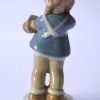 Stará porcelánová soška - Děvčátko s botou - DUX - Image 2
