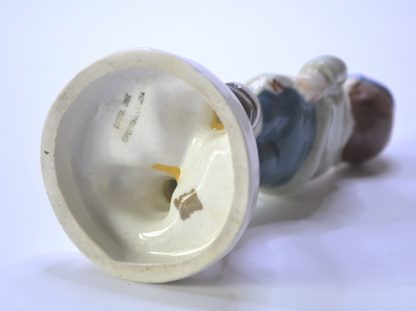 Stará porcelánová soška - chlapec s kytkou - DUX (lepeno) - Image 3