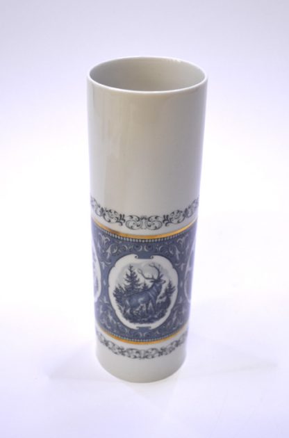 Porcelánová váza Wallendorf s motivem lesní zvěře - Image 2