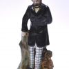 Porcelánová soška / oboustranný motiv / gentleman - Image 2