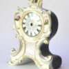 Krbové porcelánové hodiny v barokním stylu (Royal DUX) bez strojku