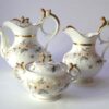 Čajový servis s květinovým vzorem / Biedermeier - Image 6