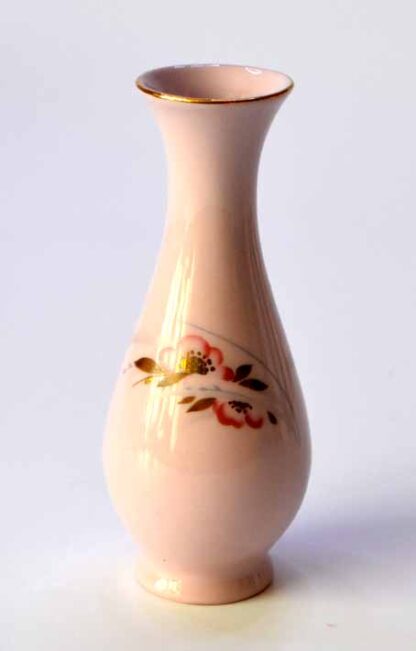 Růžový porcelán z Chodova - malá vázička