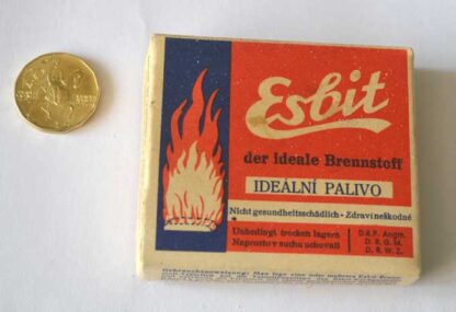 Papírová krabička - Esbit - ideální palivo