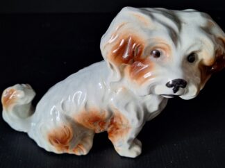 Porcelánová soška / figurka - Pejsek (Neznačená)