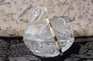 Vintage náramek plast v mosazi