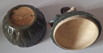 Dóza na tabák, černoušek - Keramika - Lepená hlavička - Image 6