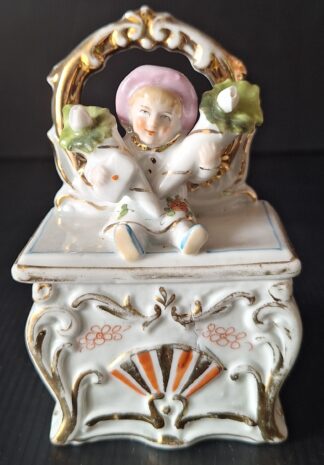 Dózička + stojánek na dopisy, vizitky (13x8x6) (Poškozeno)