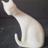 Porcelánová soška - Kočka - Jaroslav Ježek (7x7x3cm)