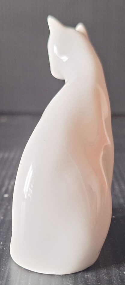 Porcelánová soška - Kočka - Jaroslav Ježek (7x7x3cm) - Image 2