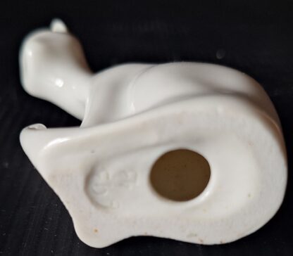 Porcelánová soška - Kočka - Jaroslav Ježek (7x7x3cm) - Image 4