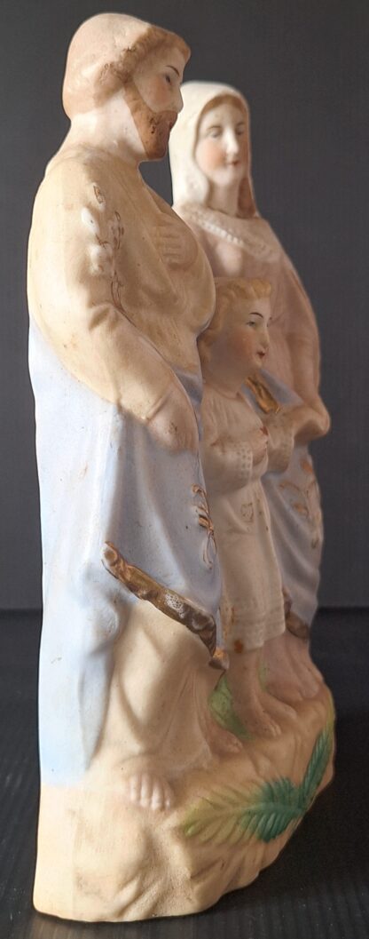 Sousoší - Svatá rodina - Biskvit (21x15x5cm) - Image 4