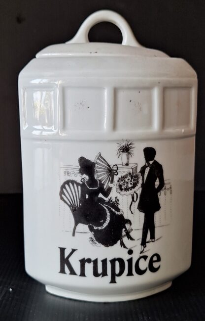 Stará chalupářská dóza / Vysoká - Krupice (Rokoko)