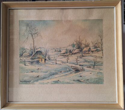 Toman Karel - Zima (50x45) - Image 2