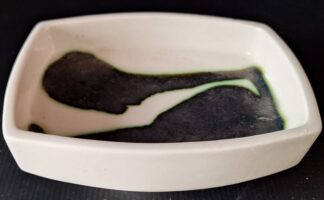 Keramická miska, Ditmar Urbach (v 6 cm, d 17 cm, š 13 cm)