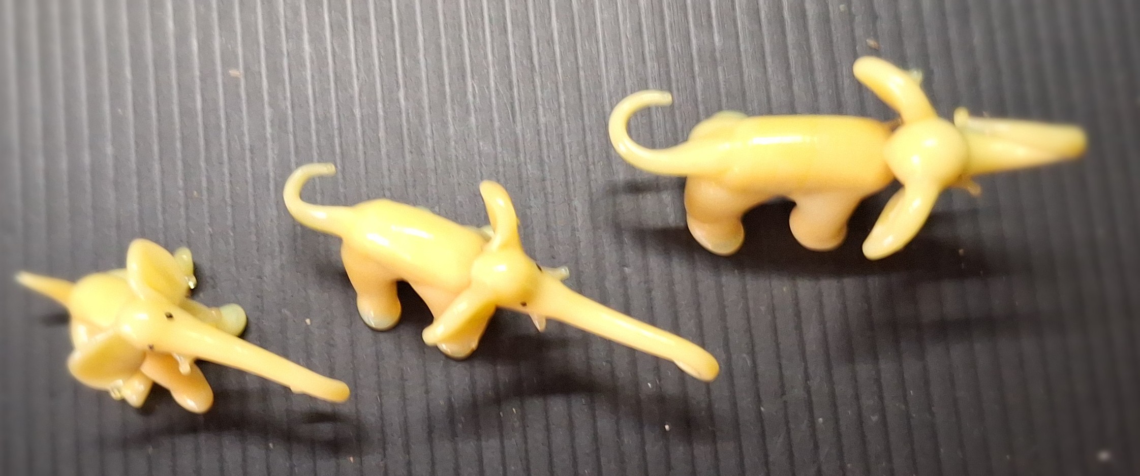 Skleněné figurky - Sloni - Brychta Jaroslav - Obrázek 5