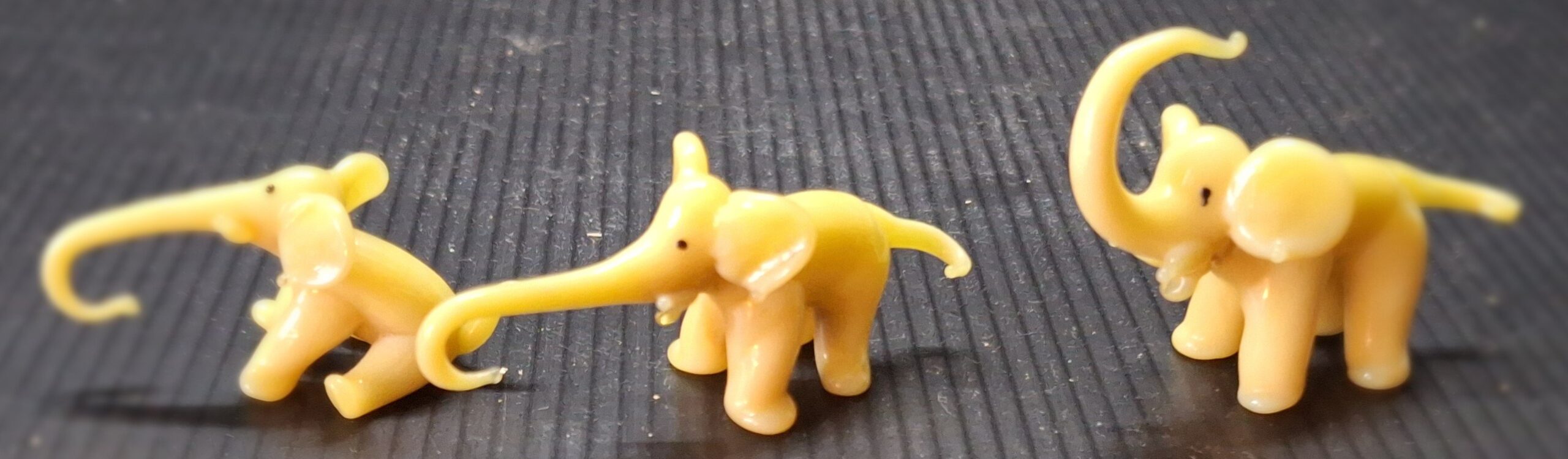 Skleněné figurky - Sloni - Brychta Jaroslav - Obrázek 4