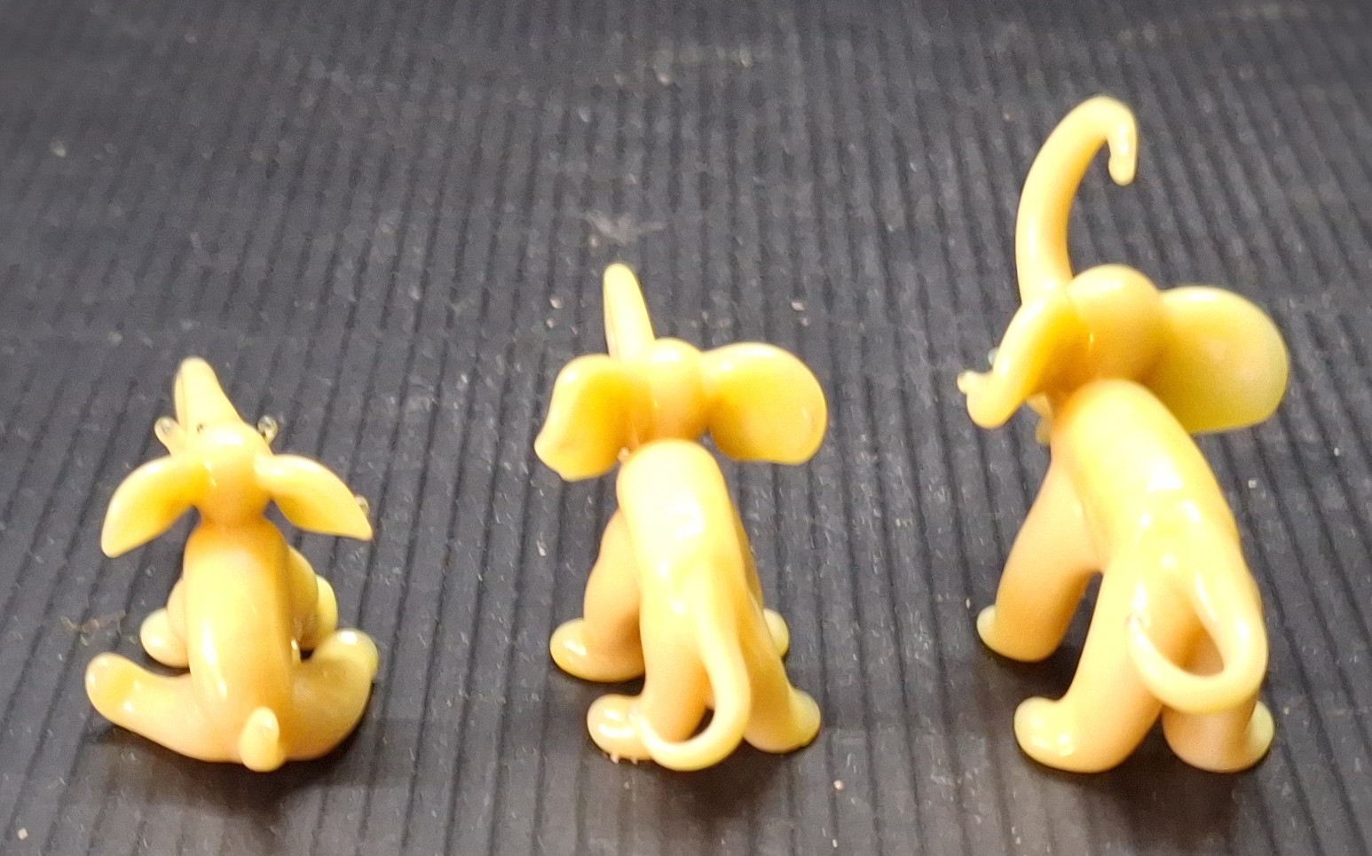 Skleněné figurky - Sloni - Brychta Jaroslav - Obrázek 3