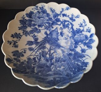 Velký porcelánový (závěsný) talíř (výška 5,5cm, Ø 38 cm)