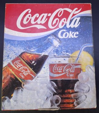 Sada 6 sklenic Cherry Coca Cola v krabici Coca-Cola (výška 10,5 cm, Ø 6,5 cm)