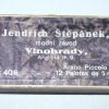 Stará papírová krabička - Jindr. Štěpánek, Vinohrady módní závod