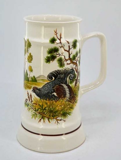 Porcelánový korbel "motiv tetřev" 0,5l