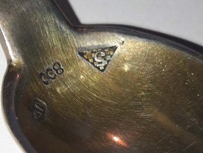 Kleštičky na cukr - STŘÍBRO - Ag 41,1g - ryzost 800/1000 - Image 2