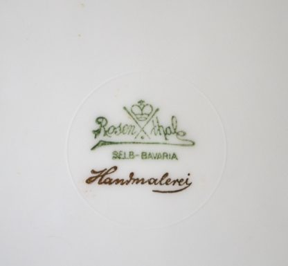 Porcelánový talíř, motiv: jablko a angrešt - zn. Rosenthal - Image 2