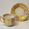 Porcelánový šálek s podšálkem 1850-1899 zn. Aich Doubí u KV - Image 2